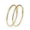 Stylish LED Hoop Earrings for Women - Non-Pierced Clip-On Design LS-ST8100921-1