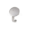 304 Stainless Steel Cuff Ring Components STAS-D372-04P-05-1