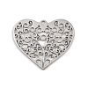 201 Stainless Steel Pendants STAS-I344-05P-02-1