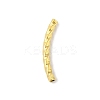 304 Stainless Steel Curved Tube Beads LS-STAS-M071-03F-G-2