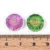 Baking Paint Transparent Glass Beads DGLA-N018-20-3