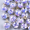 Glass Ball Pendants LS-GLAA-T003-07B-1