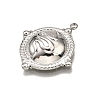 304 Stainless Steel Pendants STAS-M116-06P-2