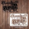 Large Plastic Reusable Drawing Painting Stencils Templates DIY-WH0202-231-2