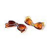 Painted Transparent Acrylic Beads OACR-T029-03K-2