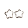 201 Stainless Steel Hoop Earrings EJEW-Z137-02P-05-4