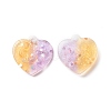 Two Tone Transparent Resin Pendants RESI-C019-01E-2