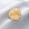Stainless Steel Adjustable Cuff Rings for Women LS-RJEW-B126-01G-1