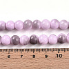 Baking Paint Glass Beads Strands DGLA-N013-8mm-08-4