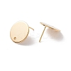 201 Stainless Steel Stud Earring Findings STAS-P308-09C-G-2