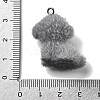 Resin Pendants RESI-Q007-06H-3
