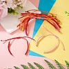 30Pcs 10 Styles Adjustable Waxed Polyester Cord Bracelet Making X1-AJEW-TAC00051-4