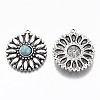 Tibetan Style Alloy Pendants LS-X-PALLOY-R113-007-RS-2