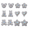 30Pcs 6 Styles Resin Cabochons FIND-CA0011-45-1