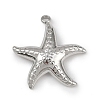304 Stainless Steel Pendants STAS-B092-05A-P-1
