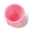 Ribbed Pillar Geometry Scented Candle Silicone Molds LS-DIY-G106-01B-3