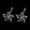 Resin Stud Earring Findings LS-X1-FIND-H046-14-2