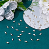 40Pcs 2 Colors Natural Cultured Freshwater Pearl Links Connector Charms PALLOY-DC00035-4