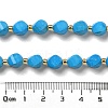 Dyed Natural Howlite Beads Strands G-G023-B01-02A-5