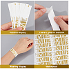 100Pcs Paper Disposable Wristbands BJEW-CN0001-10A-3