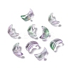 Electroplate Transparent Glass Bead LS-EGLA-H102-07C-4