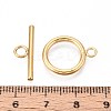 Ion Plating(IP) 304 Stainless Steel Ring Toggle Clasps X1-STAS-A092-09H-G-3