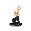 Alloy Enamel Pendants PALLOY-R160-01G-01-1