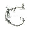 316 Surgical Stainless Steel Stud Earrings EJEW-E300-14AS-2