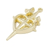 Golden Alloy Pendants PALLOY-U003-09G-06-2
