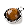 Natural Tiger Eye Pendants STAS-L022-398G-P-2