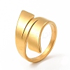 Ion Plating(IP) 304 Stainless Steel Finger Rings for Women Men LS-RJEW-C049-08B-G-1