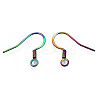 Ion Plating(IP) 304 Stainless Steel French Earring Hooks STAS-S119-016B-3