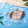 26Pcs 2 Styles UV Plating Ocaen Theme Transparent Resin Cabochons CRES-TA0001-54-7