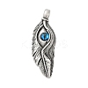 316 Surgical Stainless Steel Pendants STAS-D304-10AS-1