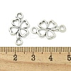 Tibetan Style Alloy Shamrock Connector Charms LS-X-TIBE-I026-6013AS-3