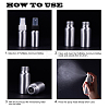 Refillable Aluminum Spray Bottles MRMJ-XCP0001-21-6