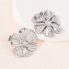 Valentine's Day 304 Stainless Steel Stud Earrings EJEW-C184-01B-P-3