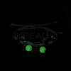 2Pcs 2 Color Luminous Beads & Alloy Enamel Charms Bracelets Set VALE-PW0001-028A-6
