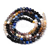Natural Mixed Gemstone Beads Strands G-D080-A01-02-27-2