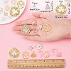 SUNNYCLUE 189 Pieces DIY Sakura Themed Earrings Making Kits DIY-SC0015-95-3