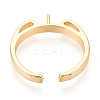 Brass Cup Peg Ring Settings LS-KK-N274-36G-3