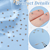 40Pcs Tibetan Style 925 Sterling Silver Spacer Beads FIND-BC0005-03AS-4