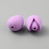 Flower Food Grade Eco-Friendly Silicone Beads LS-SIL-WH0013-47F-2