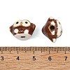 Cute Hand Painted Mini Owl Porcelain Beads PORC-F014-01C-3