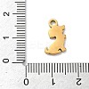 304 Stainless Steel Enamel Pendants LS-STAS-G374-01G-07-3