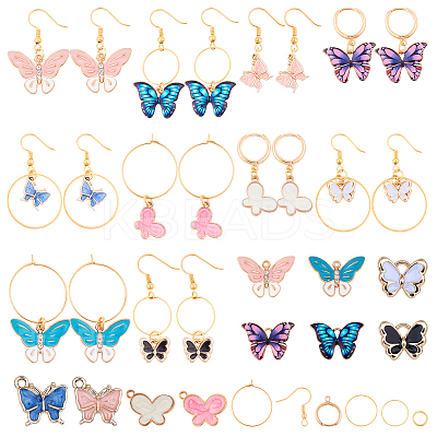 DIY Earring Making Kits DIY-SC0011-83-1