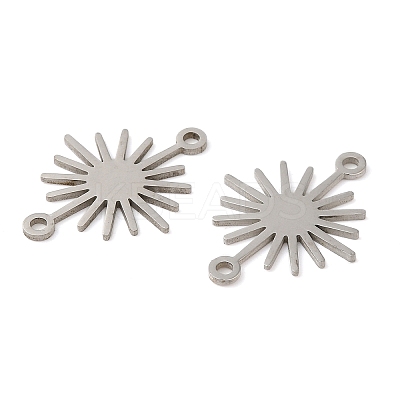 Non-Tarnish 201 Stainless Steel Connector Charms X-STAS-A084-02P-1