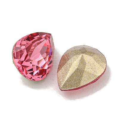 Glass Rhinestone Cabochons RGLA-L029-19C-1