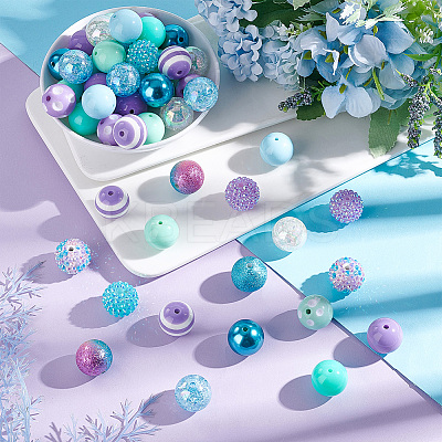 1 Set Acrylic Beads Set FIND-PH0007-04B-1