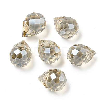 Electroplated Glass Beads EGLA-K062-01A-1